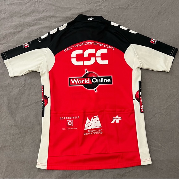 Assos Sportline Team CSC WorldOnline 2001 Cycling Jersey - Men's XL - Picture 2 of 9
